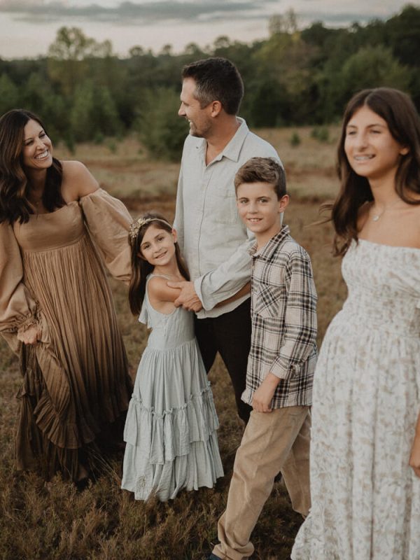 Family photo session in Raleigh, NC with Victoria Vasilyeva Photography